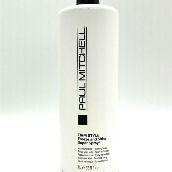 Paul Mitchell Firm Style Freeze & Shine Super Spray Maximum Hold 33.8 oz - Picture 1 of 1